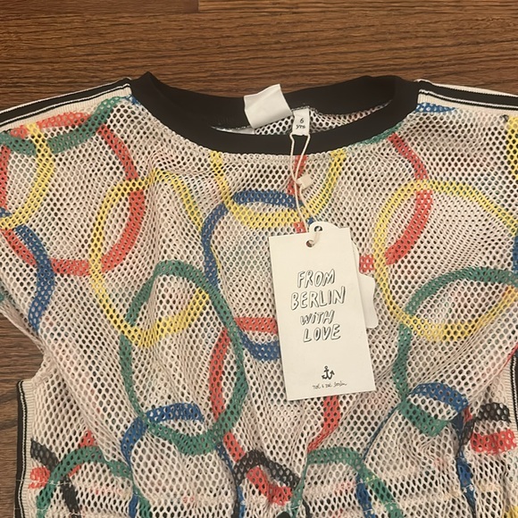 Noe & Zoe Mesh Olympic Cover Up - New with tags - Size 6 - Picture 2 of 6